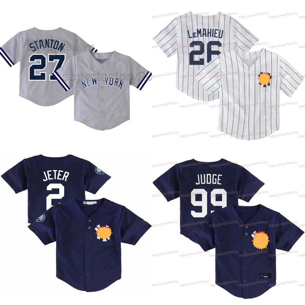 Toddler AARON JUDGE Baseball Jersey Giancarlo Stanton Gerrit Cole Anthony Volpe DJ LeMahieu Gleyber Torres Josh Donaldson Anthony Rizzo Luis Severino German, Gray
Toddler AARON JUDGE Baseball Jersey Giancarlo Stanton Gerrit Cole Anthony Volpe DJ LeMahieu Gleyber Torres Josh Donaldson Anthony Rizzo Luis Severino German, Gray