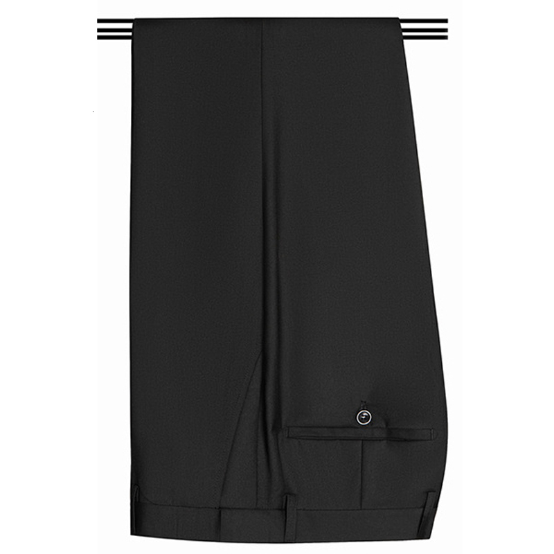 Men's Pants Formal Official Trousers for Wedding Prom Slim Fit Black Suit 2023 In Stock 230705