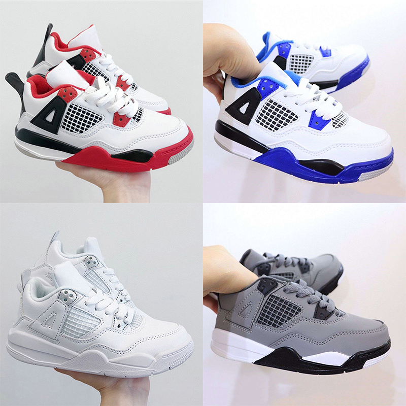 Kids Shoes 4 Basketball 4s Baby Shoe Designer Black Cat Kid Sneakers Toddler Boys Children Red Cement Military Trainers Kid Youth Infants Girls Lightning Blue Sports, 20
Kids Shoes 4 Basketball 4s Baby Shoe Designer Black Cat Kid Sneakers Toddler Boys Children Red Cement Military Trainers Kid Youth Infants Girls Lightning Blue Sports, 20