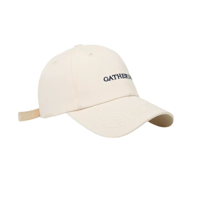 Cotton Baseball Cap for Women and Men Fashion Snapback Hat Casual Hip Hop Sun Caps GATHERING Embroidered Hats Unisex