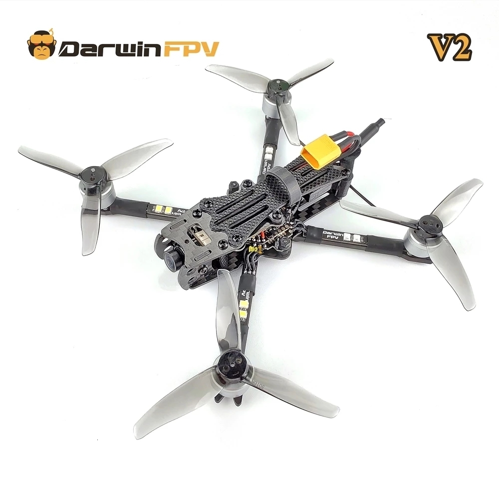 Aircraft Modle DarwinFPV Baby Ape Pro V2 3 Inch FPV Drone Quadcopters 142mm with Brushless Motor Caddx F4 AIO Flight Controller VTX Propeller 230705