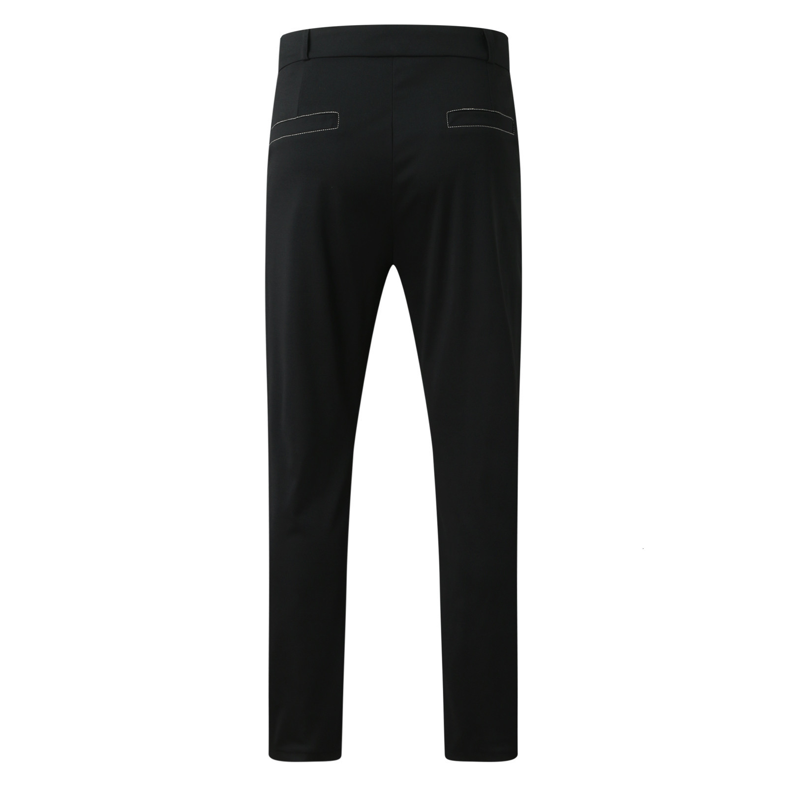 Men's Pants Casual Diamond Skinny Pencil Autumn And Winter Zipper Elastic Waist Trousers Business clothing 230705
