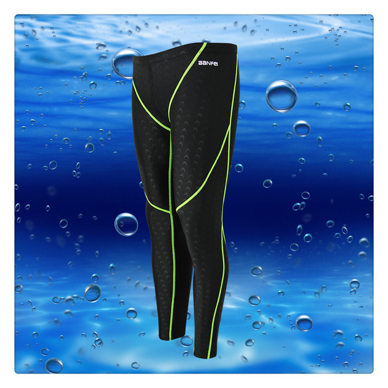 Men's Shorts Professional swimming trunks swimwear Long Tight fitting beach sports 230705