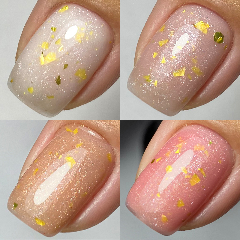 Nail Polish MSHARE Milky Pink Rubber Base Gel Glitter Camouflage Color Coat Soak Off Nails Gels Varnish Lacquer 10ml UV LED Gel 230706
