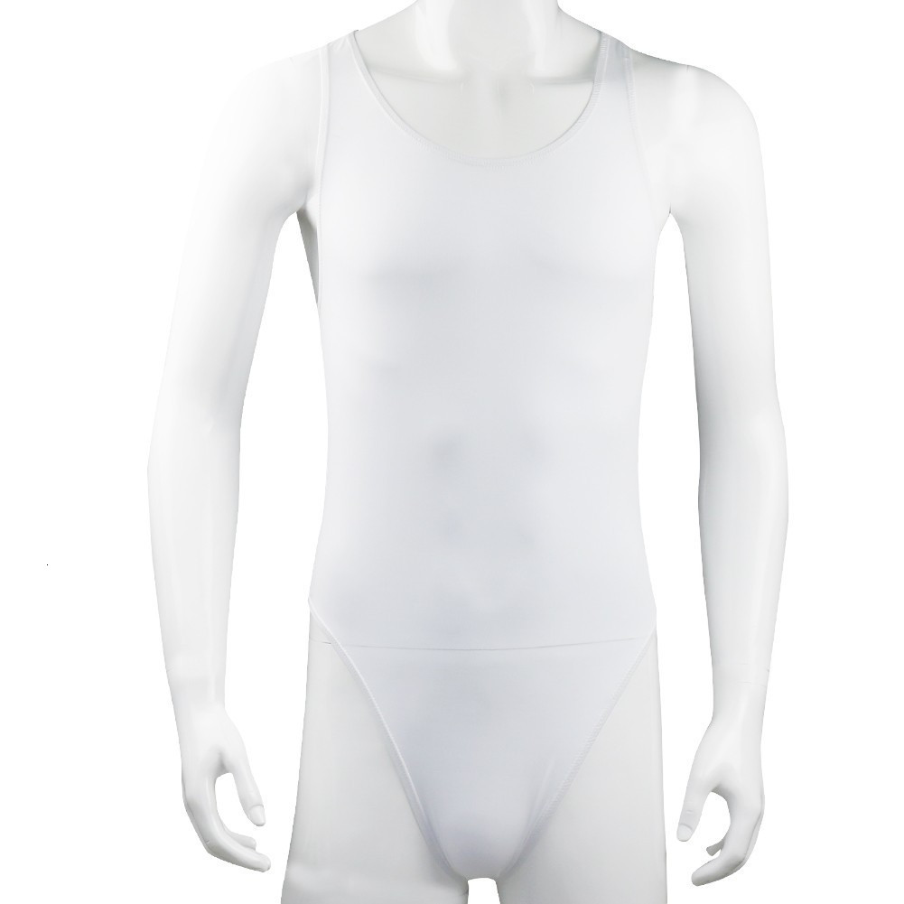 Men's Swimwear sexy underwear tight men's long sleeve elastic Thong Wetlook Skintight garment 230705