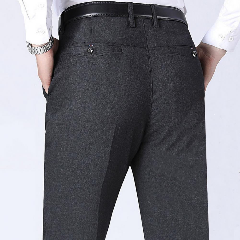 Men's Pants Workwear Comfy Full Length Casual Male Straight Leg Daily Clothing 230705