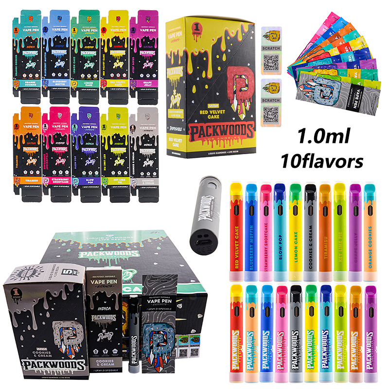 Packwoods 1.0ml Liquid Diamonds Live Resin Rechargeable Disposable E-cigarettes Vapes Pens 1g Empty
Packwoods 1.0ml Liquid Diamonds Live Resin Rechargeable Disposable E-cigarettes Vapes Pens 1g Empty