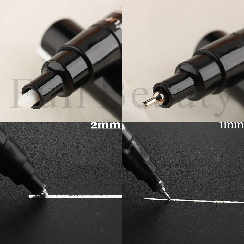 Nail Gel 1Pcs Nail Polish Pen Silver Chrome Varnish Metallic Painting Gel Graffiti Wave Drawing Pen Stripe Lines Brush For Manicure NT703 230706