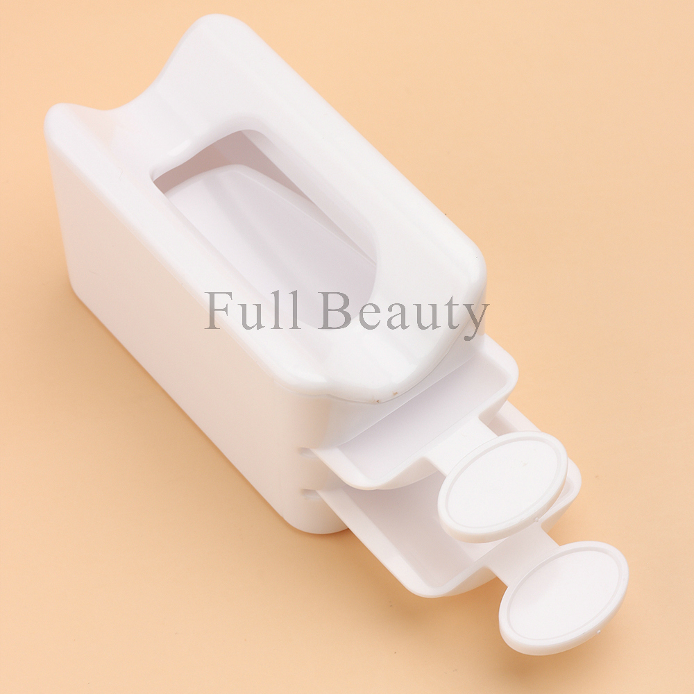 Nail Glitter Nail Glitter Powder Recycling Box Dip System Dust Collector Shiny Sequin Container Holder Manicure Storage Case SCF 230705