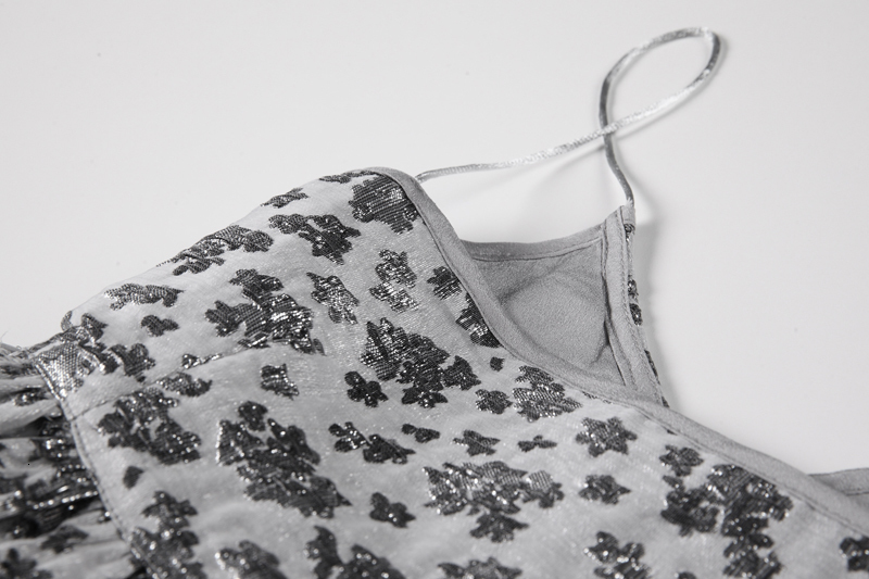 Women's Tanks Camis TROPICON Backless Ruched Cami Top Grey Open Back Spaghetti Strap Floral Summer Sexy Top Women Fashion Trendy Clothes 230705