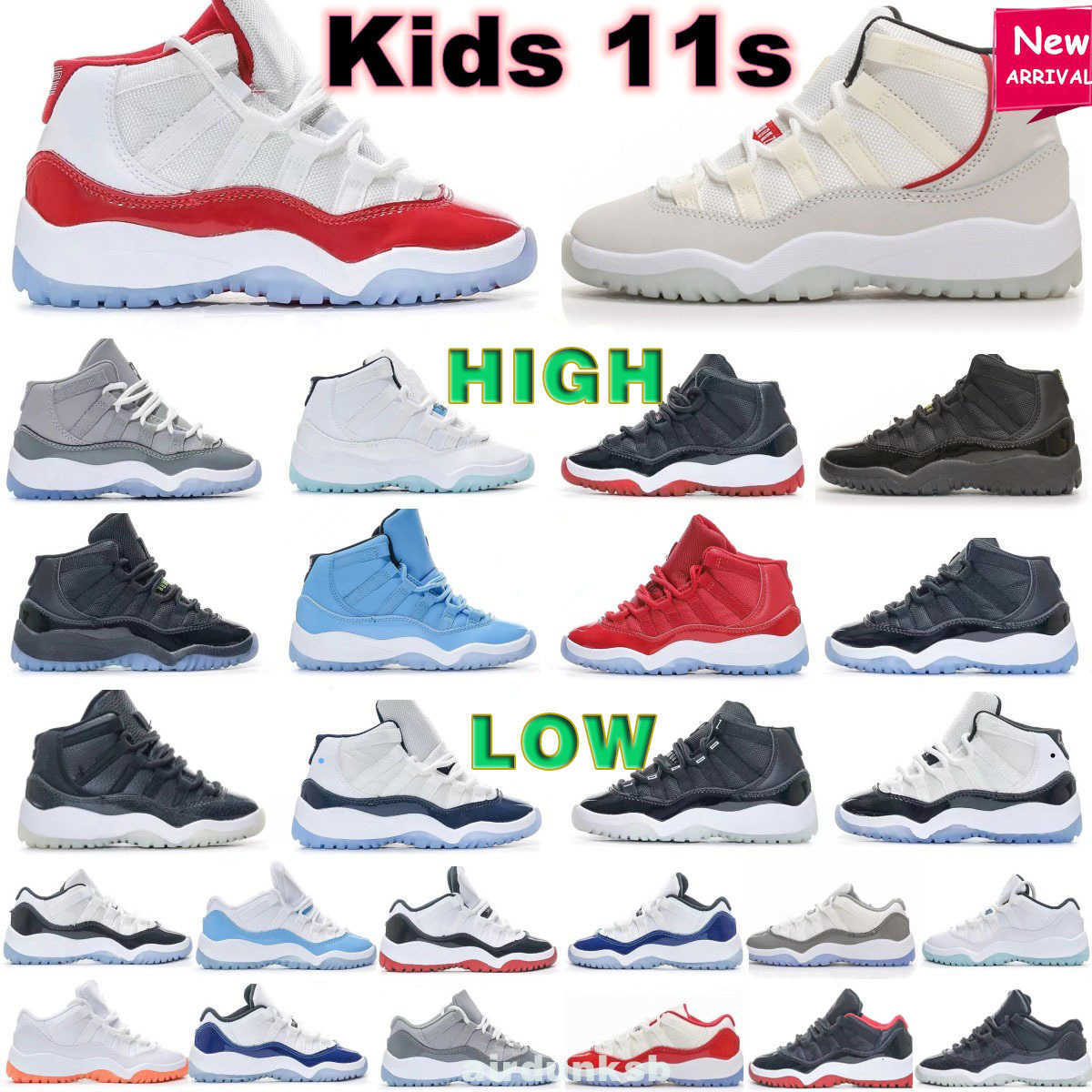 Designer Cherry 11s Xi Children Kids Shoes 11 Boys Basketball Jumpman Shoe Bred Cool Grey Black Sneaker Chicago Military Grey Trainers Baby Youth Toddlers Infants, Separate
Designer Cherry 11s Xi Children Kids Shoes 11 Boys Basketball Jumpman Shoe Bred Cool Grey Black Sneaker Chicago Military Grey Trainers Baby Youth Toddlers Infants, Separate