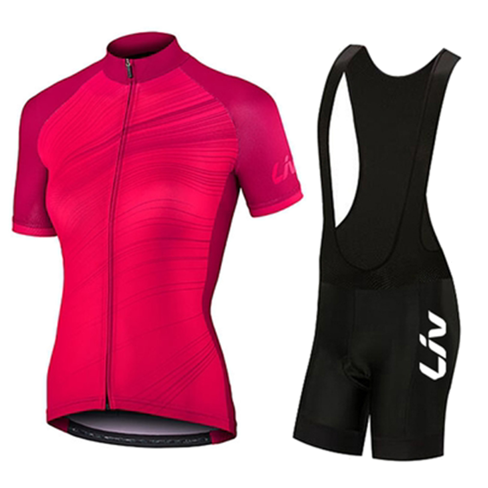 Cycling Jersey Sets LIV Womens Clothing Summer Breathable girl Set MTB Bike female Triathlon Bicycle Clothes 230706