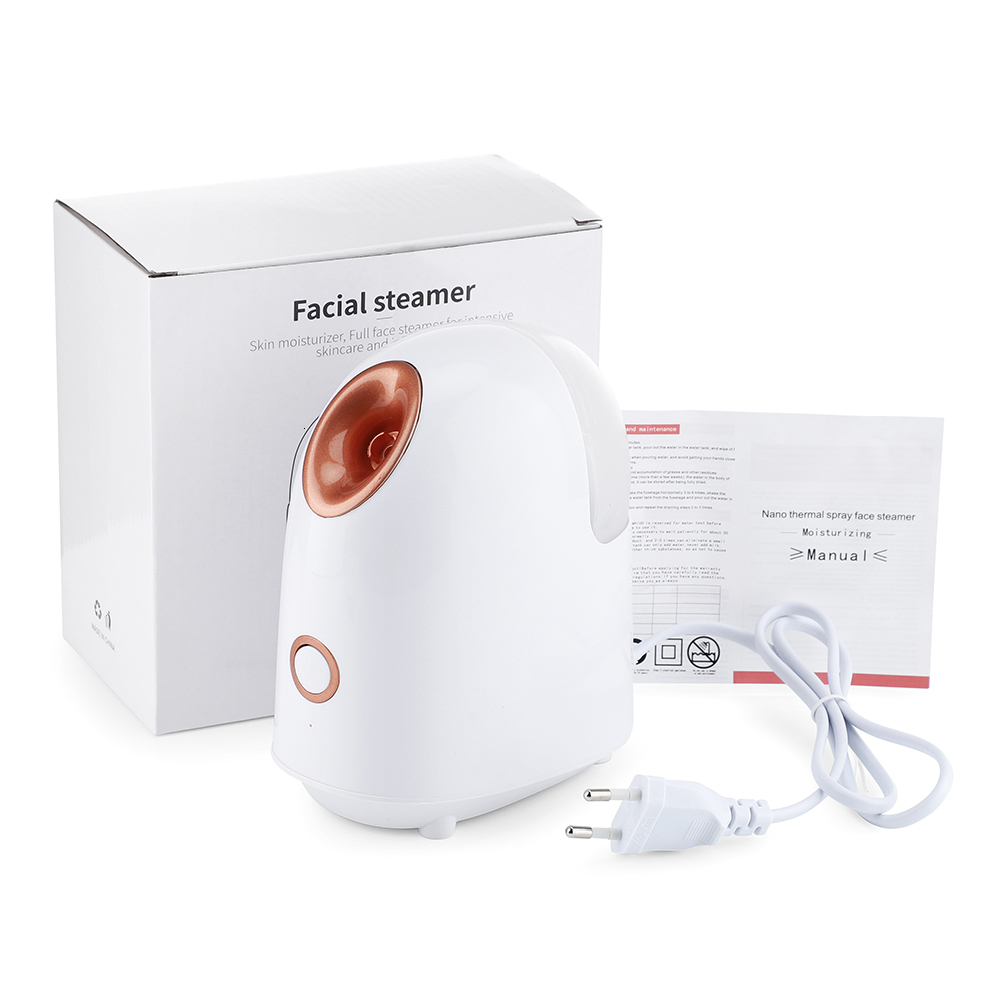 Steamer Steamer Nano Ionic Mist Face Steamer Home Sauna SPA Face Humidifier Atomizer for Women Men izing Unclogs Pores 230706
