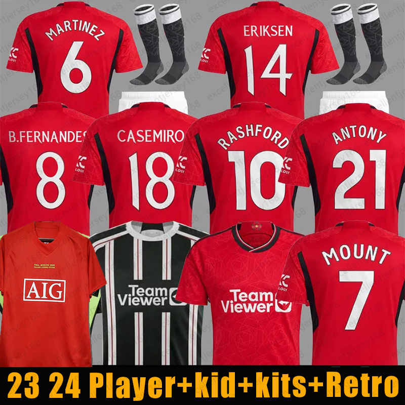 23 24 SANCHO soccer jerseys Retro RonalDO jersey Fans Player ANTONY ERIKSEN B.FERNANDES RASHFORD football shirt men kids MANCHESTERS Lancashire men kids KITS, 22 23 home
23 24 SANCHO soccer jerseys Retro RonalDO jersey Fans Player ANTONY ERIKSEN B.FERNANDES RASHFORD football shirt men kids MANCHESTERS Lancashire men kids KITS, 22 23 home