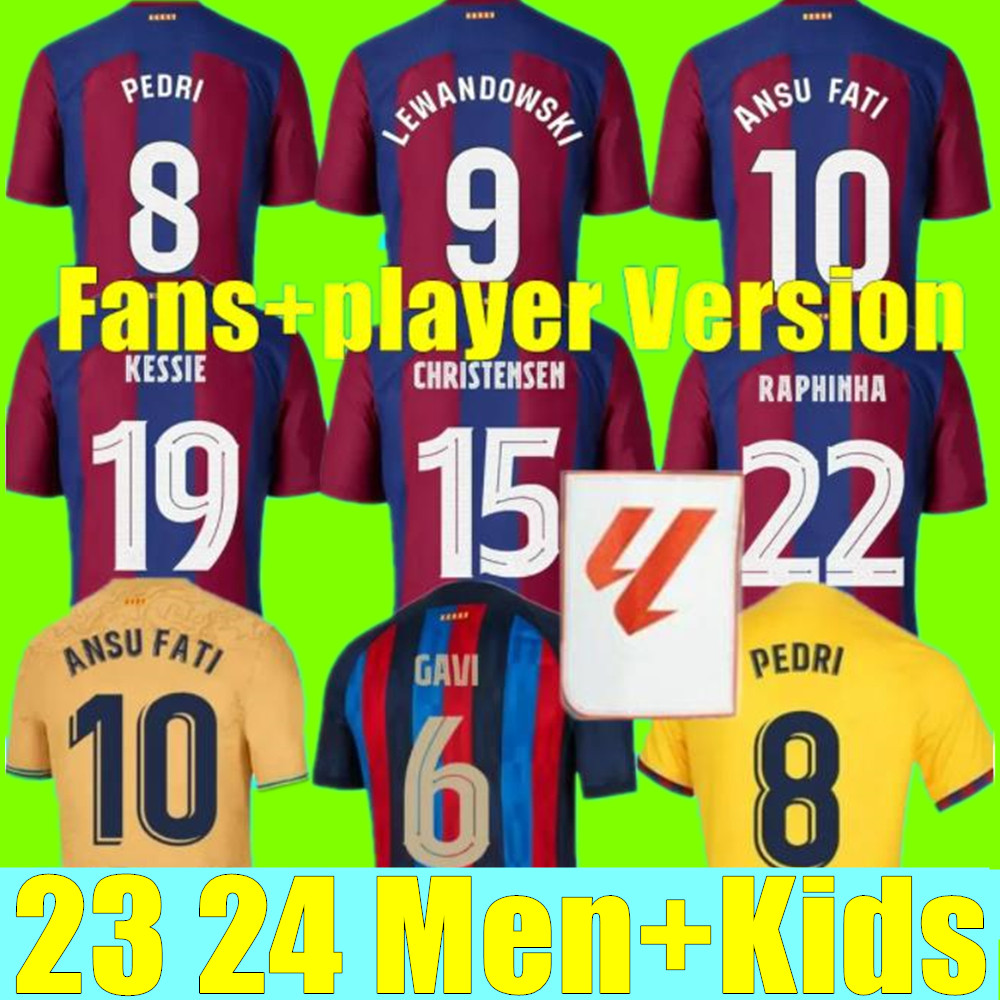 2023 2024 Barcelona LEWANDOWSKI RAPHINHA O. DEMBELE Soccer Jerseys ANSU FATI Camiseta 23 24 barca FERRAN MARCOS A. Football Shirt SERGIO Mens Jersey Kids Kit, 23/24 away
2023 2024 Barcelona LEWANDOWSKI RAPHINHA O. DEMBELE Soccer Jerseys ANSU FATI Camiseta 23 24 barca FERRAN MARCOS A. Football Shirt SERGIO Mens Jersey Kids Kit, 23/24 away