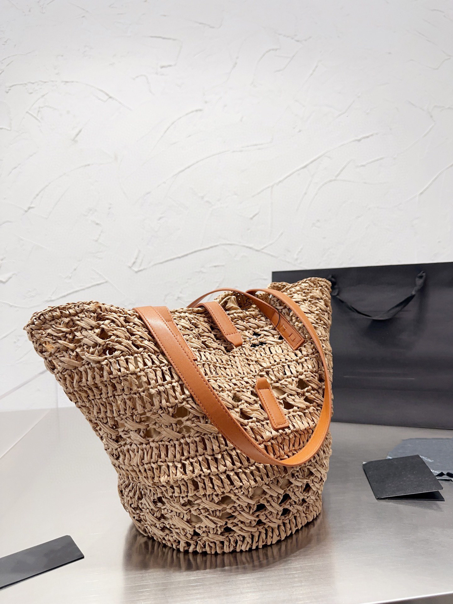 Luxury Totes bags 2023 women fashion shopping bags designer letters Top handbag trendy women's temperament Linen shoulder bag Two colors
