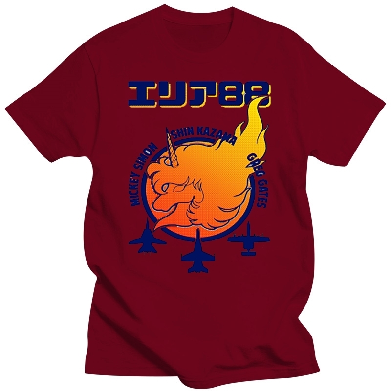 Mens TShirts arrival mens Summer Style fashion TShirt Area 88 Tee Casual 230707