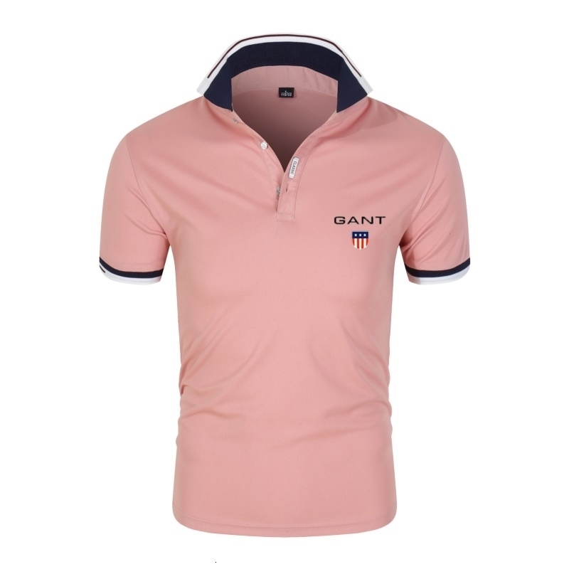 Mens Polo Shirts Golf Tennis Shirts Summer Business Casual Quick Dry Breathable Tops Fashion Color Polo Shirt for Men 220622