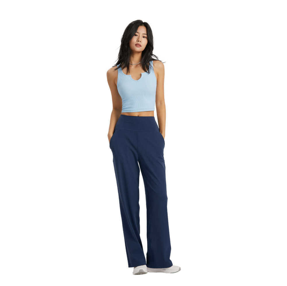 Lulus Wide-leg Designer High-rise Spring/summer Covering Slim and Draping Straight Tube Wide Leg Pants High Waist Anti Curl Yoga Pocket Casual, True navy
Lulus Wide-leg Designer High-rise Spring/summer Covering Slim and Draping Straight Tube Wide Leg Pants High Waist Anti Curl Yoga Pocket Casual, True navy