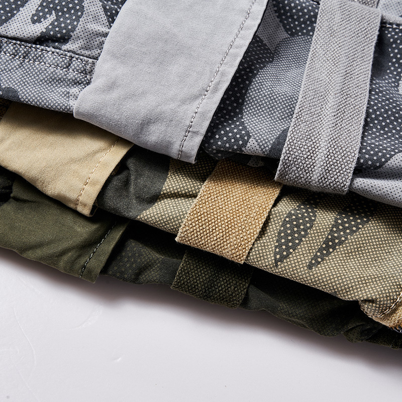 Men's Shorts CAAYU Shorts Mens Summer Cotton Y2K Cargo Camouflage Shorts Mens Japan Harajuku Fashion Clothing Casual Jogger Male Short Pants 2307