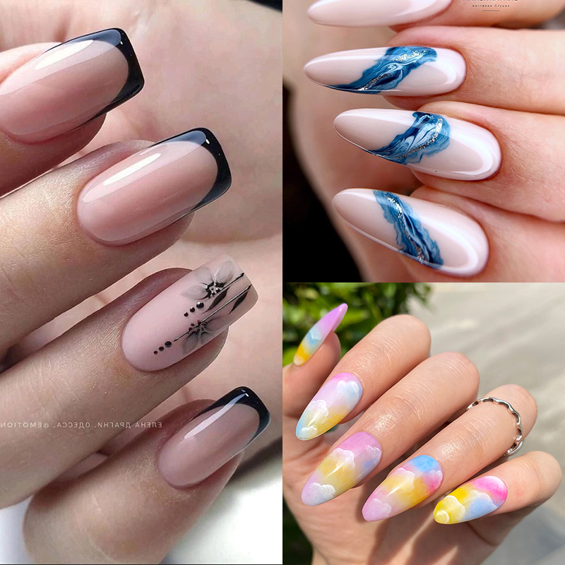 Nail Gel NICOLE DIARY Nail Stamping Polish Black White Nail Art Printing Varnish Peel Off Nail Latex for Nail Stamping Plates DIY Tools 230706