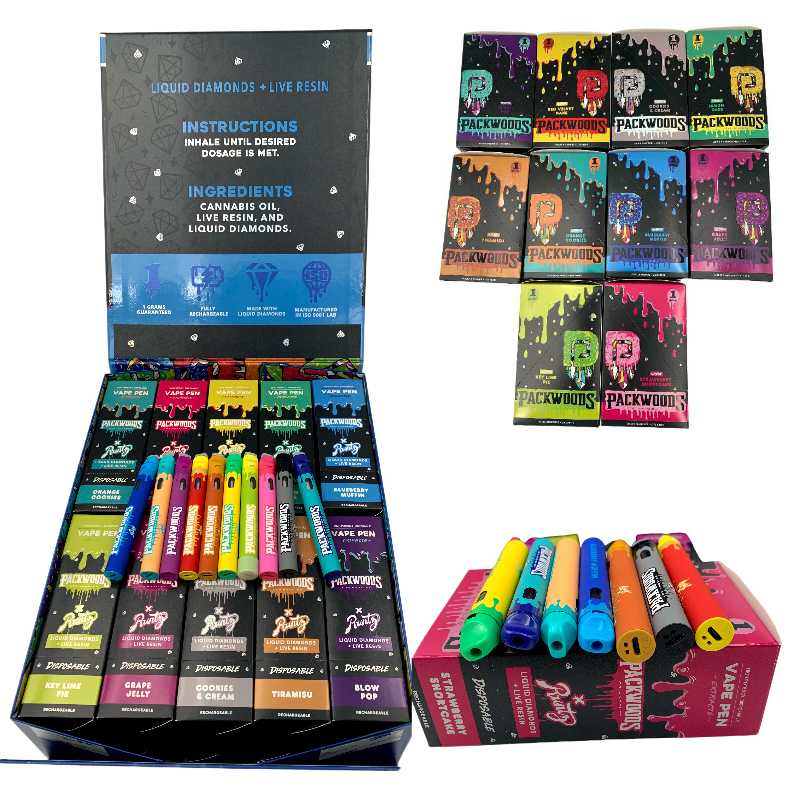 Packwoods x Runty Disposable Disposable Vape Pen kit E Cigarettes Empty vape Pen 280mAh Battery Start Kits 1.0ml Cartridge With Box Packaging
Packwoods x Runty Disposable Disposable Vape Pen kit E Cigarettes Empty vape Pen 280mAh Battery Start Kits 1.0ml Cartridge With Box Packaging