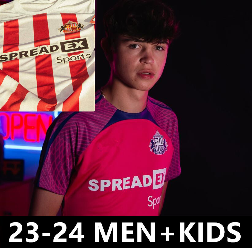 23 24 SUNDERLAND Soccer Jerseys STEWART SIMMS ROBERTS AMAD CLARKE DAJAKU EMBLETON EVANS O'NIEN 2023 2024 Football Shirt PRITCHARD Mens Jersey Kids Kit, 23-24 home
23 24 SUNDERLAND Soccer Jerseys STEWART SIMMS ROBERTS AMAD CLARKE DAJAKU EMBLETON EVANS O'NIEN 2023 2024 Football Shirt PRITCHARD Mens Jersey Kids Kit, 23-24 home