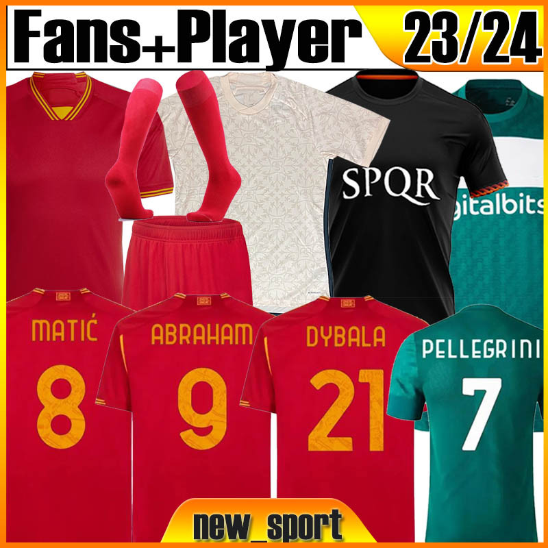 4XL 23 24 DYBALA RoMAs Soccer jerseys finals maglia Pellegrini belotti CELIK Abraham 2023 2024 HOME away jerseys EL SHAARAWY MANCINI KUMBULLA men Football Uniform, 23 24 special
4XL 23 24 DYBALA RoMAs Soccer jerseys finals maglia Pellegrini belotti CELIK Abraham 2023 2024 HOME away jerseys EL SHAARAWY MANCINI KUMBULLA men Football Uniform, 23 24 special