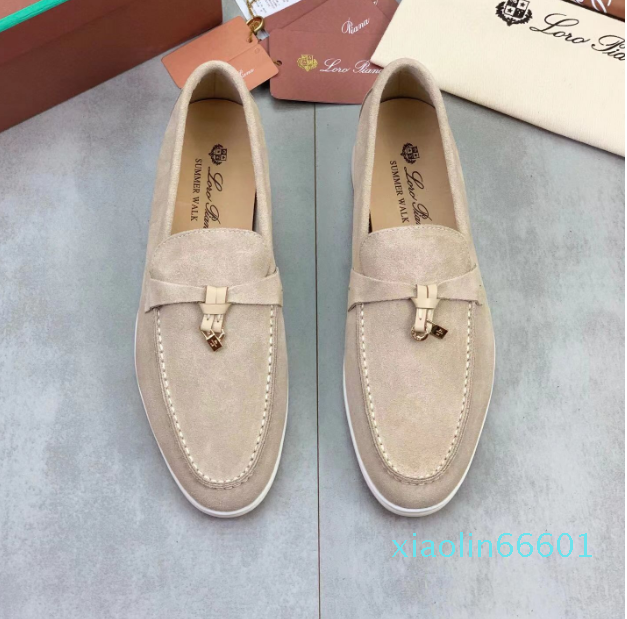 Casual Shoes Mens Womens Loafers Coupk Shoe high-quality Leather Flat For Shoes Size 35-44