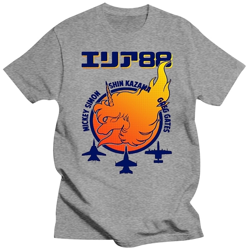 Mens TShirts arrival mens Summer Style fashion TShirt Area 88 Tee Casual 230707