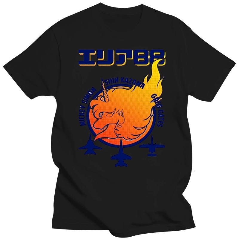 Mens TShirts arrival mens Summer Style fashion TShirt Area 88 Tee Casual 230707