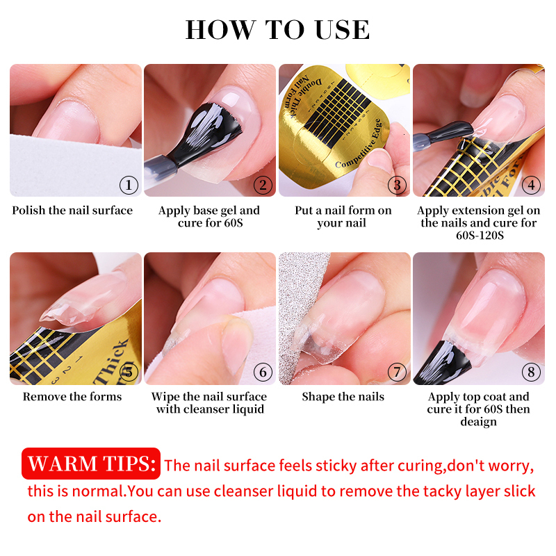 Nail Polish Milky Pink Quick Extension Gel Nail Polish Rubber Base Gel Camouflage Color Coat Semi Permanent Nails Art Gels 7ml 230706
