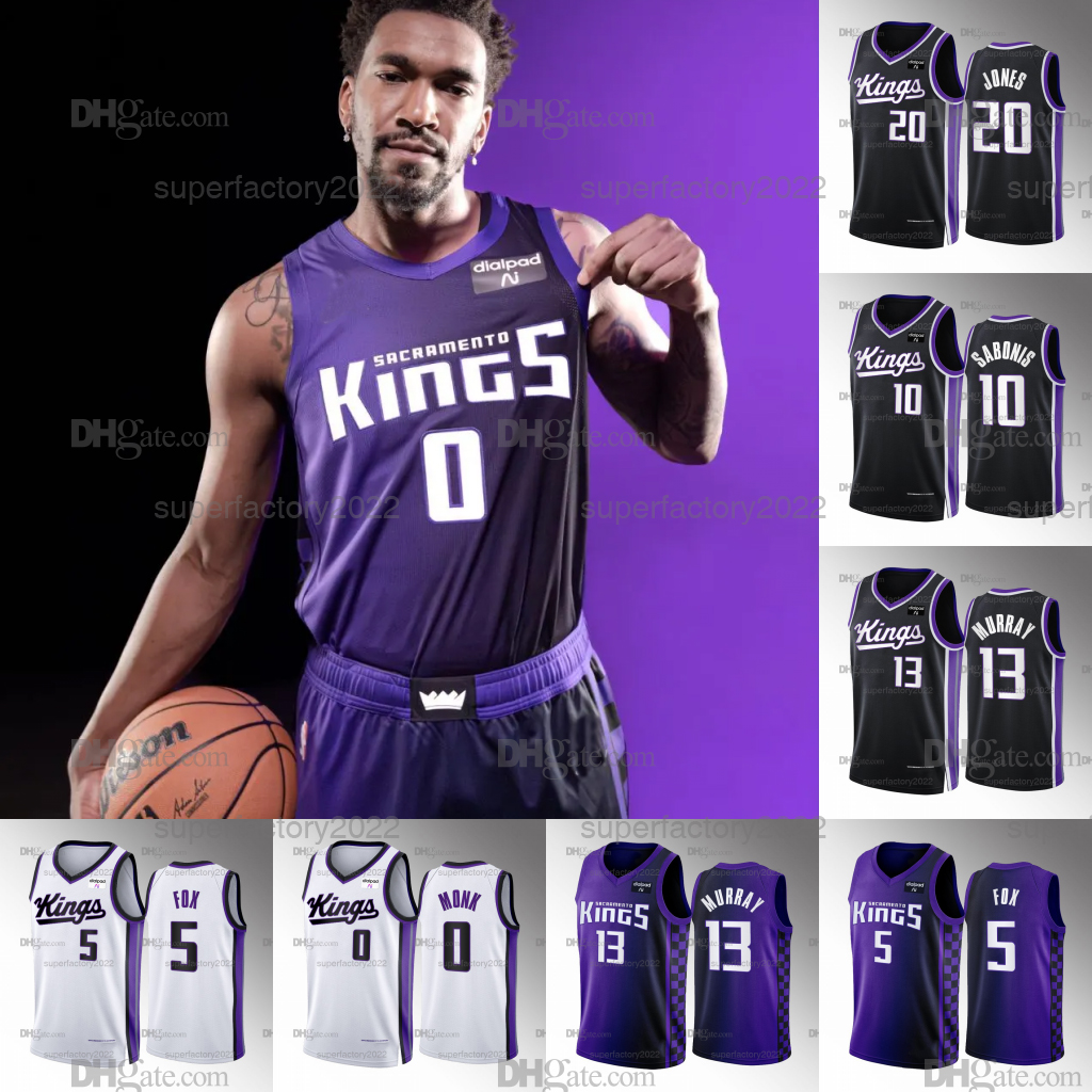 De'Aaron Fox''Kings"Basketball Jersey 2023-24 Malik Monk Keegan Murray Domantas Sabonis Colby Jones Sacramentos King Stitched jersey Harrison Barnes, White 
De'Aaron Fox''Kings"Basketball Jersey 2023-24 Malik Monk Keegan Murray Domantas Sabonis Colby Jones Sacramentos King Stitched jersey Harrison Barnes, White