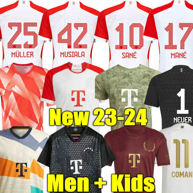 MINJAE soccer jerseys MUSIALA DE LIGT 23 24 HERNANDEZ SANE KIMMICH MULLER DAVIES Player football shirt Men Kids kit 2023 2024 uniform JOAO CANCELO Bayern Munich MANE, 23 24 away aldult
MINJAE soccer jerseys MUSIALA DE LIGT 23 24 HERNANDEZ SANE KIMMICH MULLER DAVIES Player football shirt Men Kids kit 2023 2024 uniform JOAO CANCELO Bayern Munich MANE, 23 24 away aldult