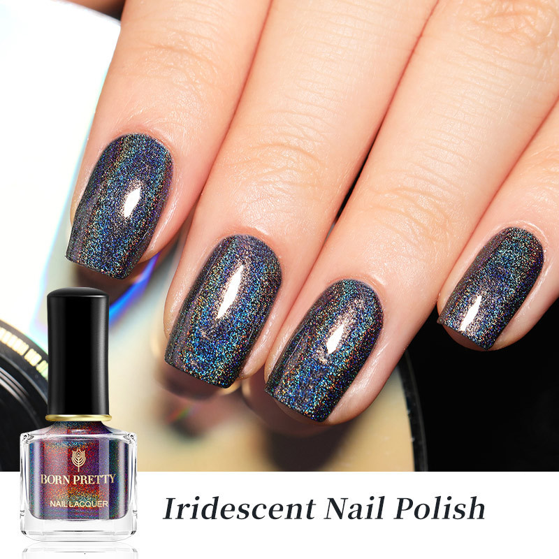 Nail Gel Deluxe Nail Polish Shinny Holographics Glittering Sparkle Colorful 6ml Nail Art Varnish 230706