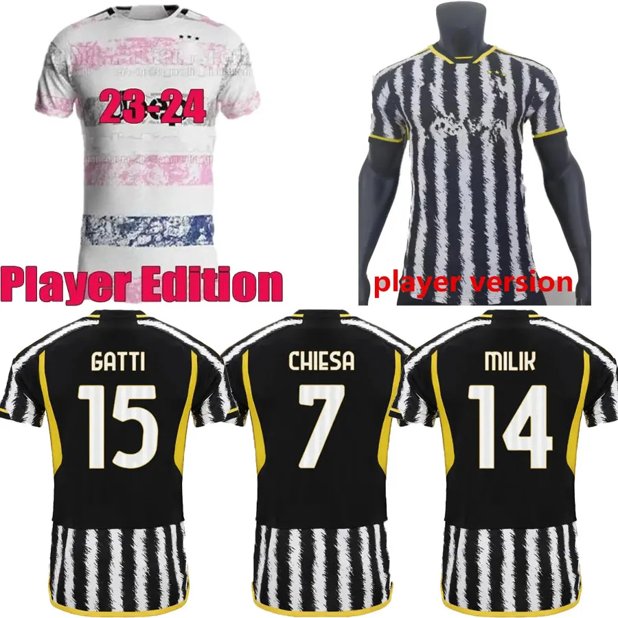 Player version Juventus POGBA Soccer Jerseys DI MARIA BONUCCI BREMER DANILO 2023 2024 CHIESA VLAHOVIC Juve PELLEGRINI S-2XL, Yellow
Player version Juventus POGBA Soccer Jerseys DI MARIA BONUCCI BREMER DANILO 2023 2024 CHIESA VLAHOVIC Juve PELLEGRINI S-2XL, Yellow