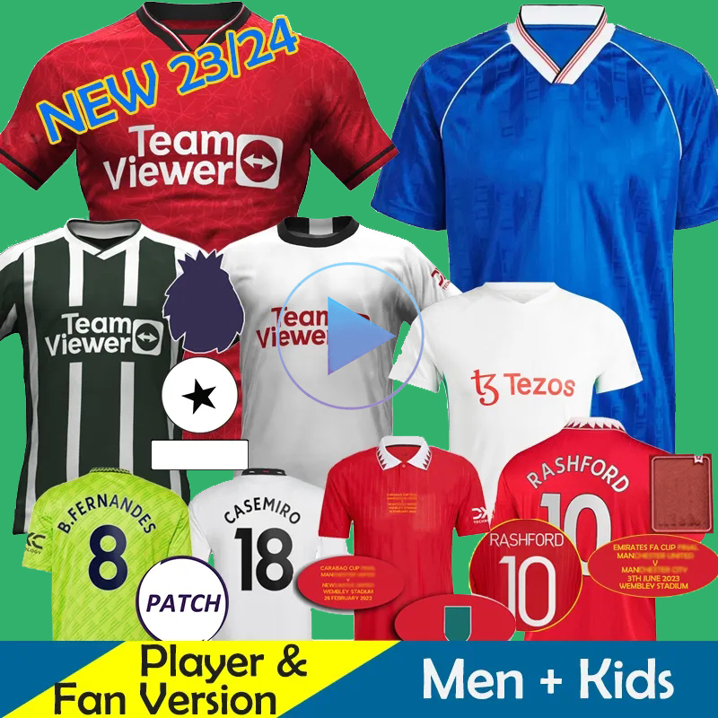 ManCHestERs Mans UtDs 23 24 Soccer Jerseys Kids Kit Retro RASHFORD SANCHO Maillot de Foot Football Shirt FA CuP Final Player Version 2023 2024 Remake ManS CityS jersey, 2324 men home
ManCHestERs Mans UtDs 23 24 Soccer Jerseys Kids Kit Retro RASHFORD SANCHO Maillot de Foot Football Shirt FA CuP Final Player Version 2023 2024 Remake ManS CityS jersey, 2324 men home