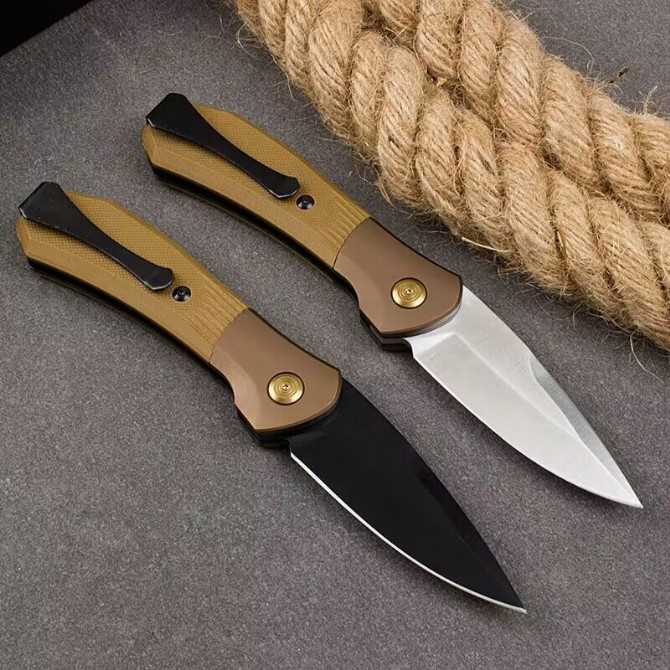 2023 Newest BK591 Pocket Knife S35VN Blade Single Action G10 Handle Self-defense Hunting Tactical EDC Survival Tool Knives a2852