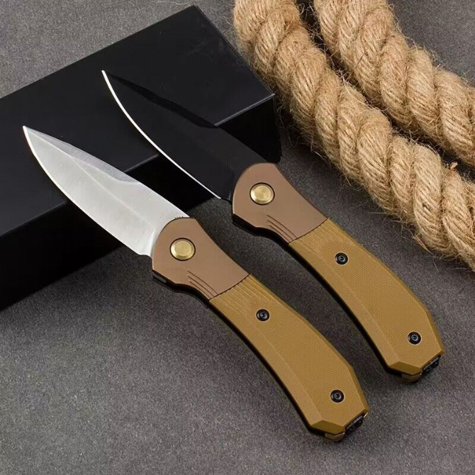 2023 Newest BK591 Pocket Knife S35VN Blade Single Action G10 Handle Self-defense Hunting Tactical EDC Survival Tool Knives a2852
