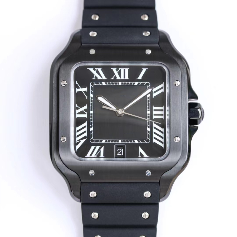 High-quality new men's sports watch with imported mechanical movement with sapphire mirror advanced fluororubber strap black out-of-print brand watch
High-quality new men's sports watch with imported mechanical movement with sapphire mirror advanced fluororubber strap black out-of-print brand watch