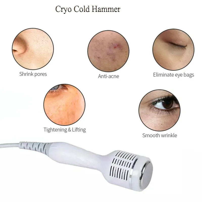 Factory direct sales cold hammer rf micro needling skin tightening face lifting machine