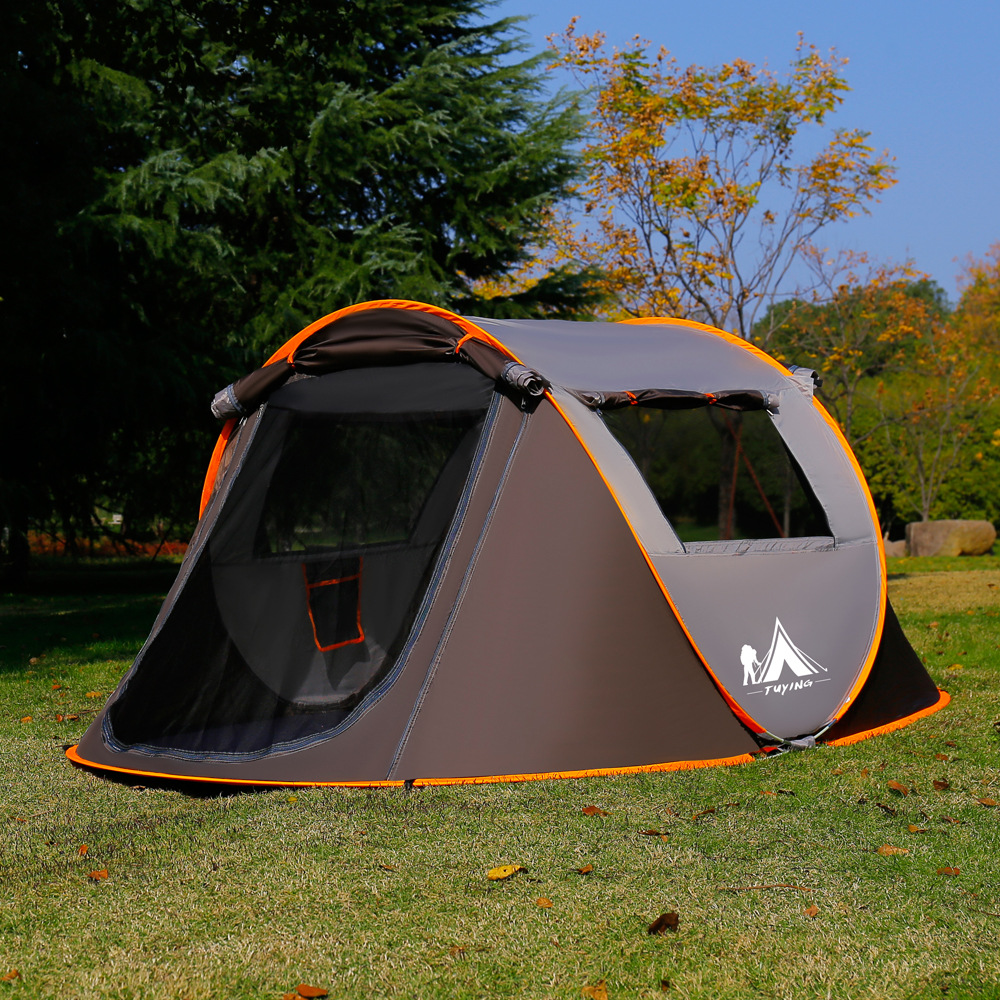 Tents and Shelters Quechua 3-person 2-second pop-up camping tent waterproof technology dual wall technology
Tents and Shelters Quechua 3-person 2-second pop-up camping tent waterproof technology dual wall technology