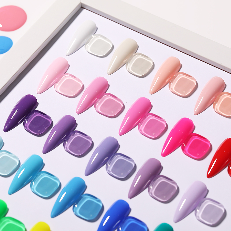 Nail Polish UR SUGAR 7ml Glass Bottle Color Gel Nail Polish Semipermanent Varnish Soak Off UV LED Gel Varnishes All For Manicure Nails Art 230706