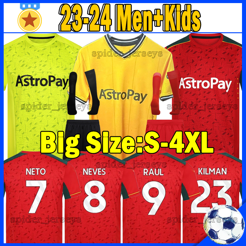 XXXL 4XL 23 24 wolves Soccer Jerseys AIT-NOURI LEMINA NETO RAUL Wolverhamptons 2023 2024 Football Shirts PODENCE HEE CHAN SARABIA N. SEMEDO Men Kids Kits Uniforms, Langdui 22-23 away
XXXL 4XL 23 24 wolves Soccer Jerseys AIT-NOURI LEMINA NETO RAUL Wolverhamptons 2023 2024 Football Shirts PODENCE HEE CHAN SARABIA N. SEMEDO Men Kids Kits Uniforms, Langdui 22-23 away