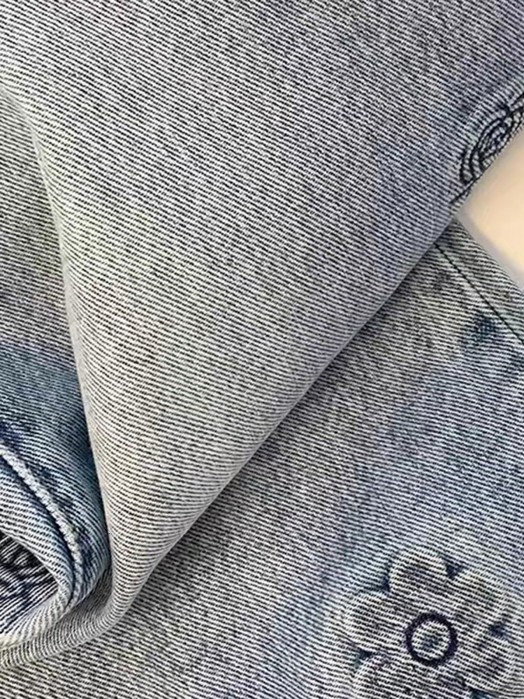 Men s Pants Feynzz Women Pant Woman Jeans High Waist Denim Wide Leg Clothing Blue Vintage Quality Fashion Straight 230707