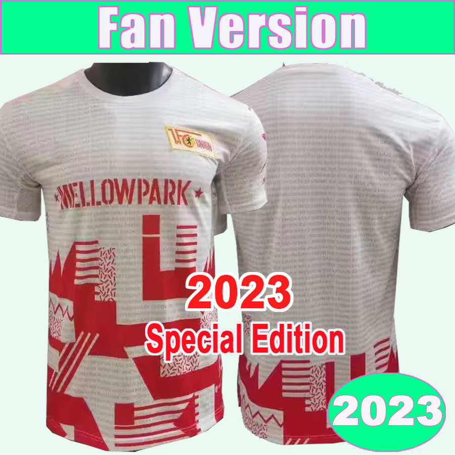 2023 Union Berlin Mens Soccer Jerseys KHEDIRA HARAGUCHI BECKER THORSBY TRIMMEL OZTUNALI SEGUIN Special Edition Football Shirts, Qm13027 2023 special edition no patch
2023 Union Berlin Mens Soccer Jerseys KHEDIRA HARAGUCHI BECKER THORSBY TRIMMEL OZTUNALI SEGUIN Special Edition Football Shirts, Qm13027 2023 special edition no patch