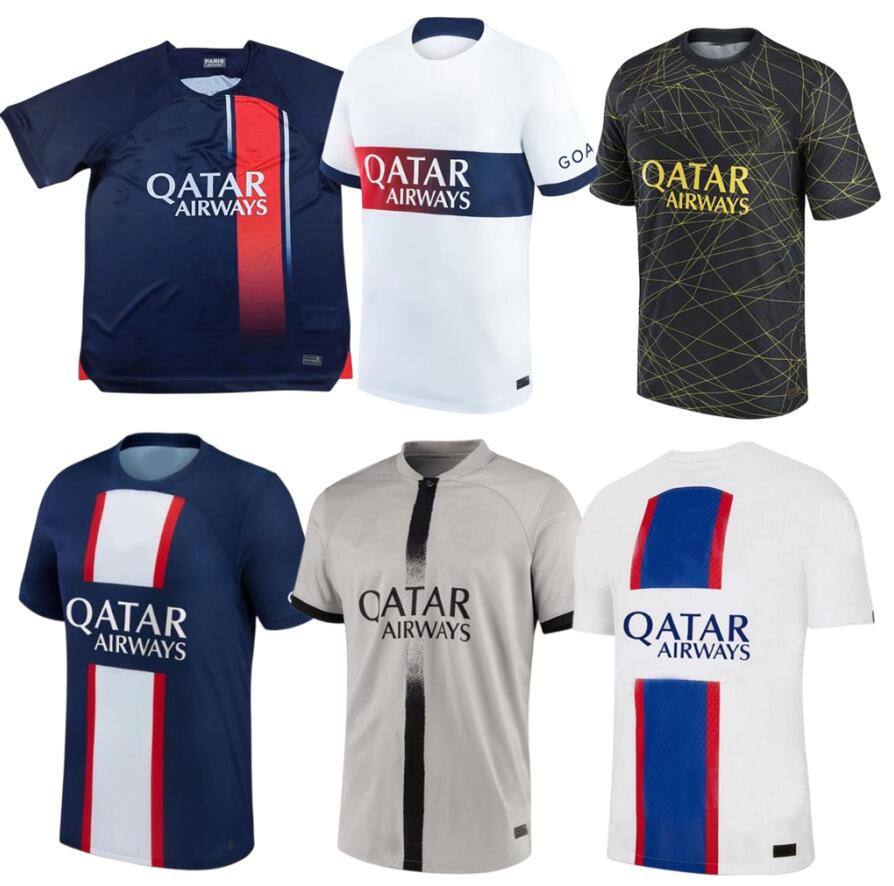 PSGs MBAPPE soccer jerseys 22 23 24 DI MARIA WIJNALDUM SERGIO RAMOS HAKIMI fourth Maillots football kit ICARDI VERRATTI size S
PSGs MBAPPE soccer jerseys 22 23 24 DI MARIA WIJNALDUM SERGIO RAMOS HAKIMI fourth Maillots football kit ICARDI VERRATTI size S
