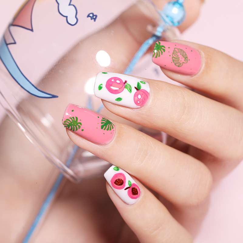 Nail Gel 15 Color Summer Series Nail Stamping Polish ly Sweet Style for Stamp Plate Printing Varnish Candy Nail varnish 230706