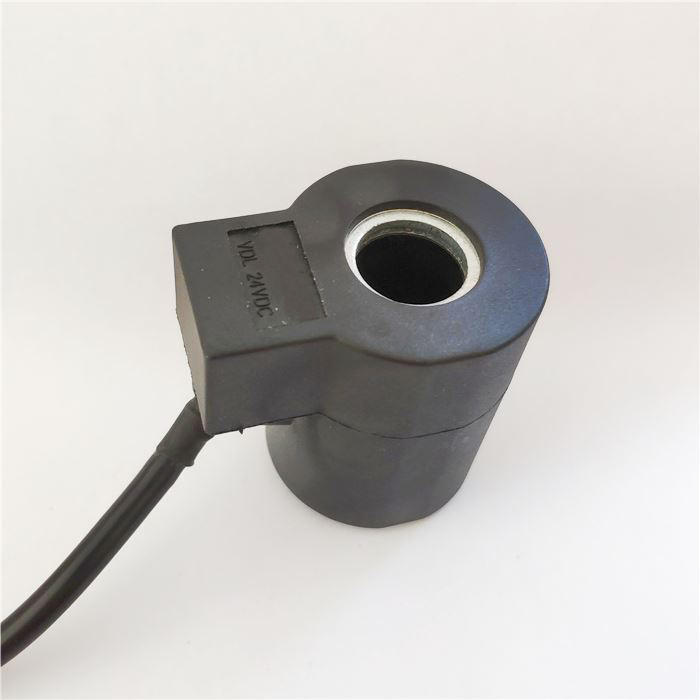 Solenoid Valve Coil 24V Fit Excavator R200 R200-5 R210-5 Contruction Machinery Heavy Equipment