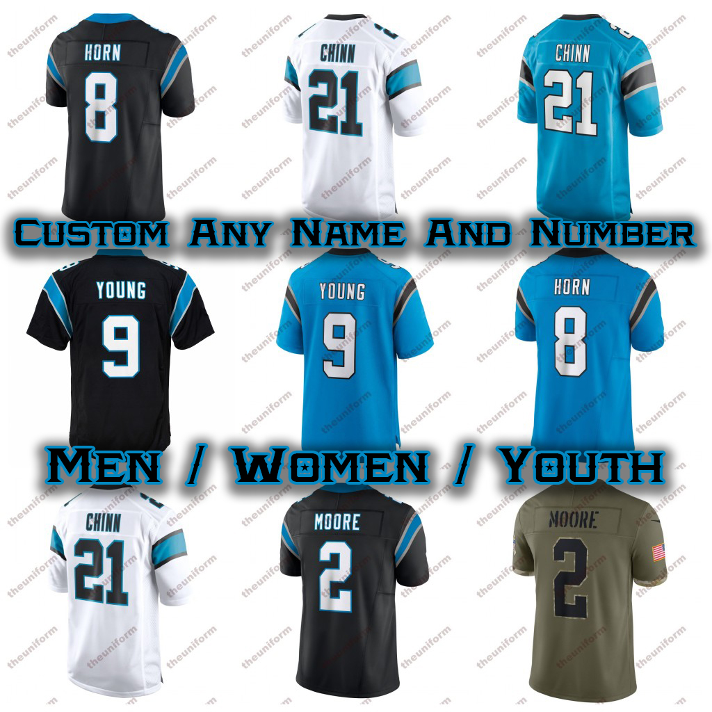 Custom Mens 9 Young 22 McCaffrey American Football Jerseys 0 Burns 21 Chinn 8 Horn 79 Ekwonu 1 Newton 51 Mills Womens Youth Football Jersey Size -5XL, Black
Custom Mens 9 Young 22 McCaffrey American Football Jerseys 0 Burns 21 Chinn 8 Horn 79 Ekwonu 1 Newton 51 Mills Womens Youth Football Jersey Size -5XL, Black
